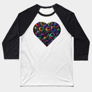 Heart Attack - Version 4 Baseball T-Shirt